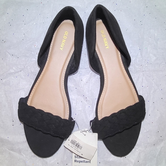 Old Navy Shoes - Old Navy Black Flats